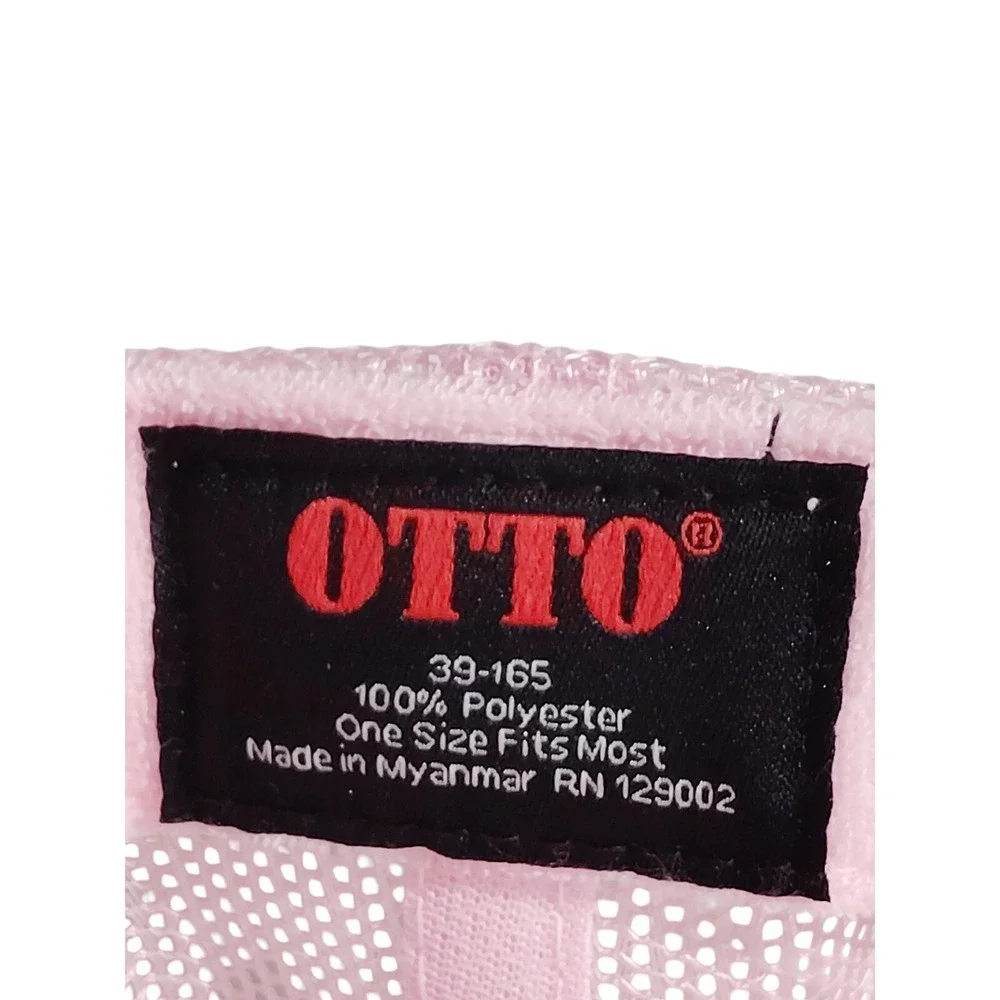 OTTO Pink Lone Star Queer Trucker Hat Mesh Adjustable‎ One Size